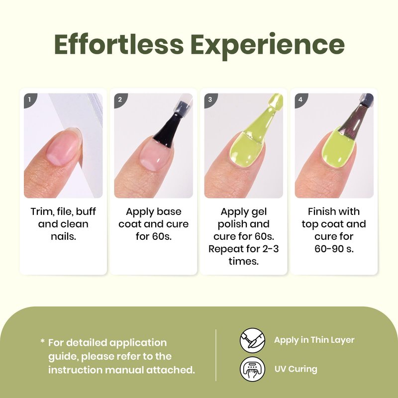 Beetles Green Gel Nail Polish - Fresh Pistachio 15ML/0.51Fl Oz, Light Green Gel Nail Polish, Neon Lime Color Soak Off UV LED Lamp Pastel Nails Art, Manicure Salon DIY Summer Day Nails