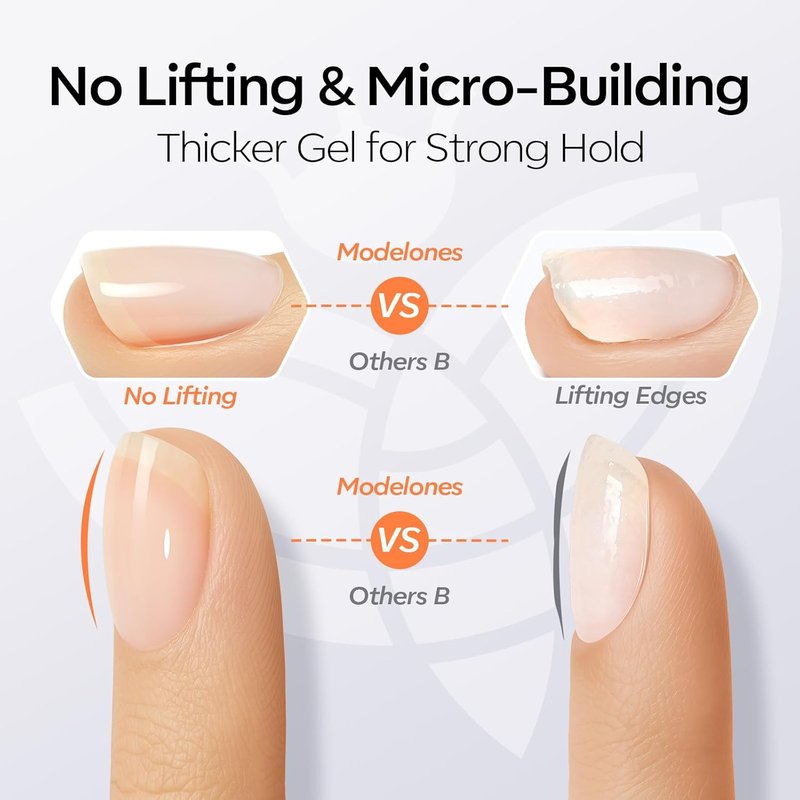 Gel Nail Polish Top & Base Coat Set - 15 ML Silky Base & Glossy Top Coat | No Wipe High Shine for DIY Manicure