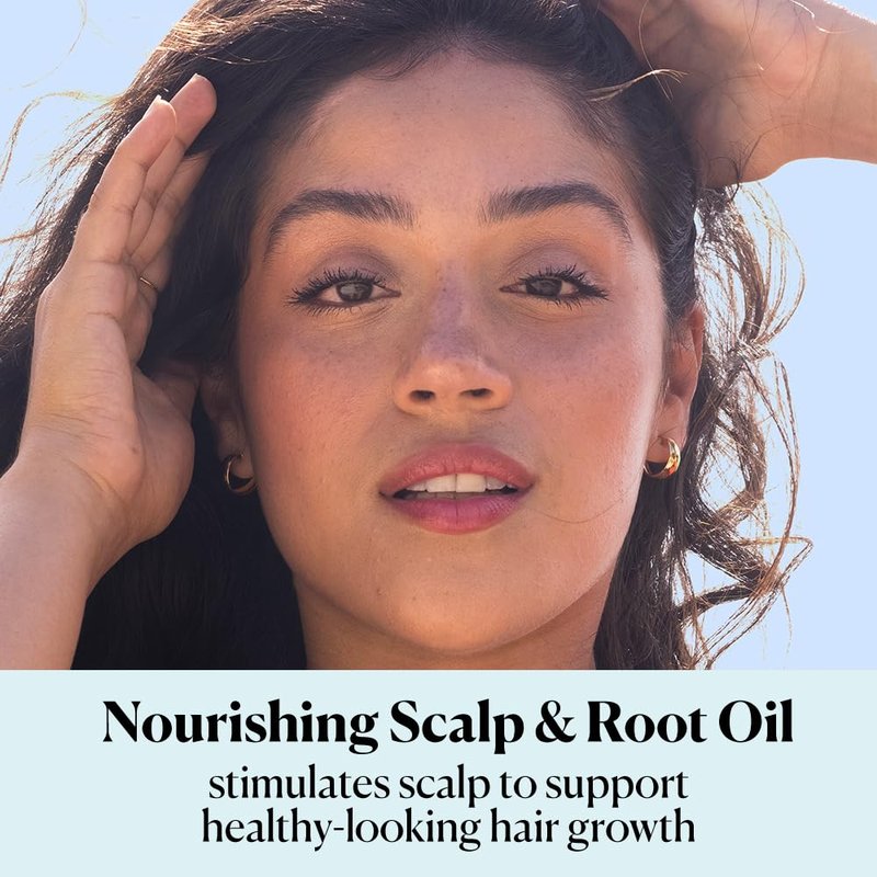 Organic Rosemary Oil Hair Growth Serum - Macadamia & Jojoba Oils for Scalp Health | 2 fl oz