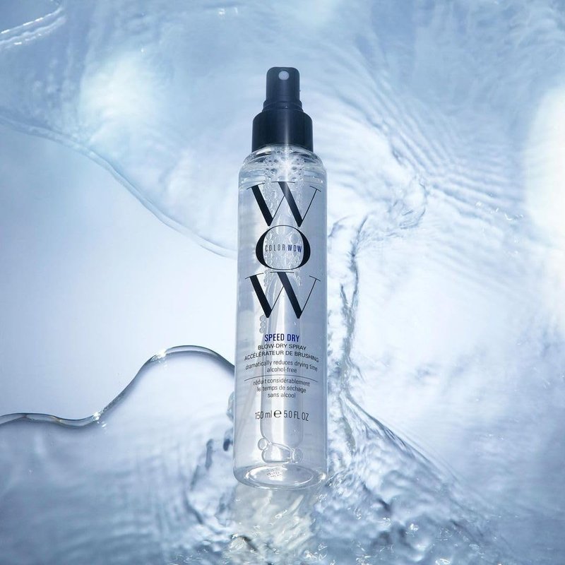 COLOR WOW Speed Dry Blow Dry Spray - Reduce Drying Time by 30% | Heat Protection & Breakage Prevention | Cruelty-Free