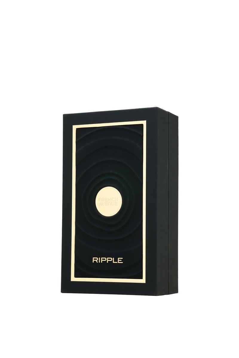 French Avenue Ripple Eau de Parfum 100ml, Woody Aromatic Fragrance for Women and Men, Amber and Powdery Notes