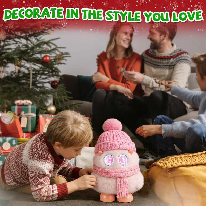GRAUICI Portable Bluetooth Speaker with LED Light,Powerful Stereo Sound Deep Bass,Wireless Bluetooth Speaker Gifts for Him Her Adult Teen Kids for Valentine's Day, Teacher's Day, Christmas, Birthday