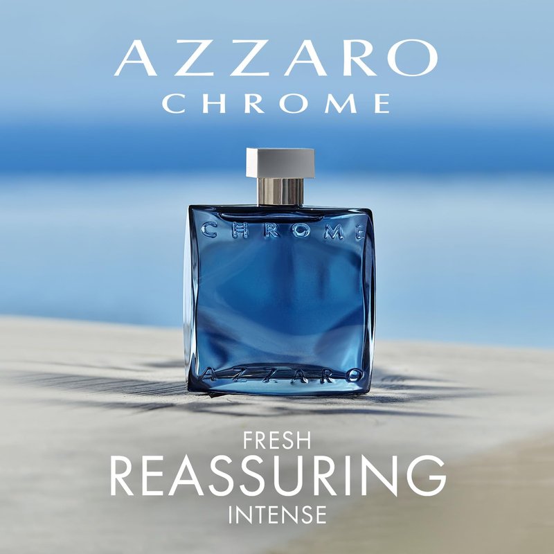 Azzaro Chrome Parfum 3.4 Oz Spray for Men