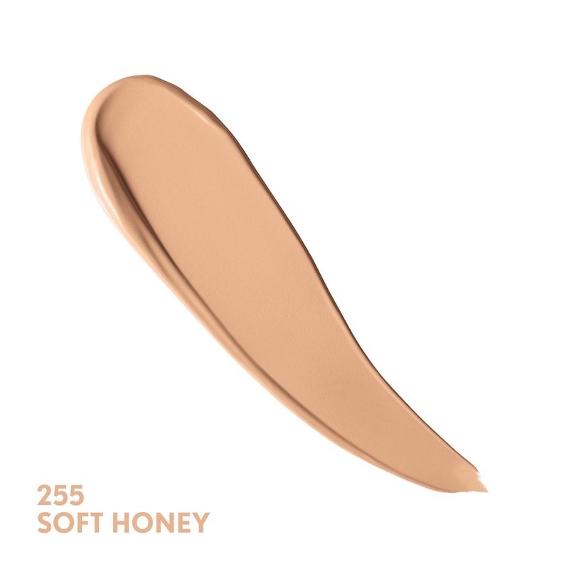 COVERGIRL & Olay Simply Ageless 3-in-1 Liquid Foundation, Matte Finish, Hyaluronic & Vitamin C Formula, 255 Soft Honey, 1 Count