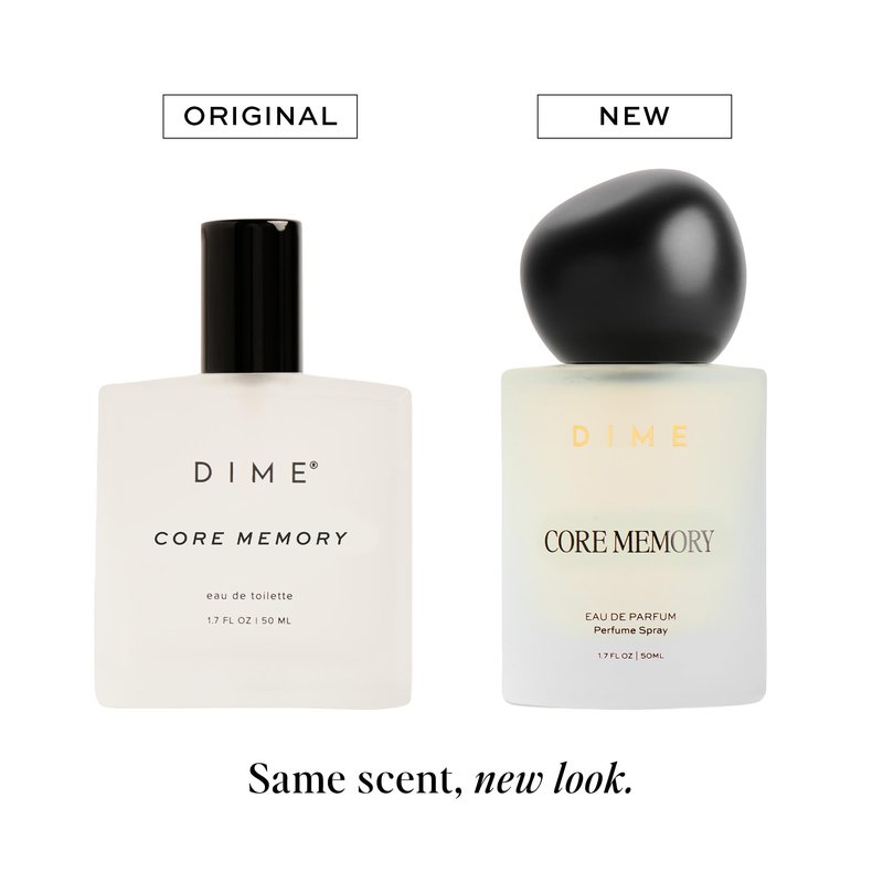 DIME Beauty Core Memory Perfume for Women, 1.7 oz / 50 ml - Bright & Citrusy Fragrance