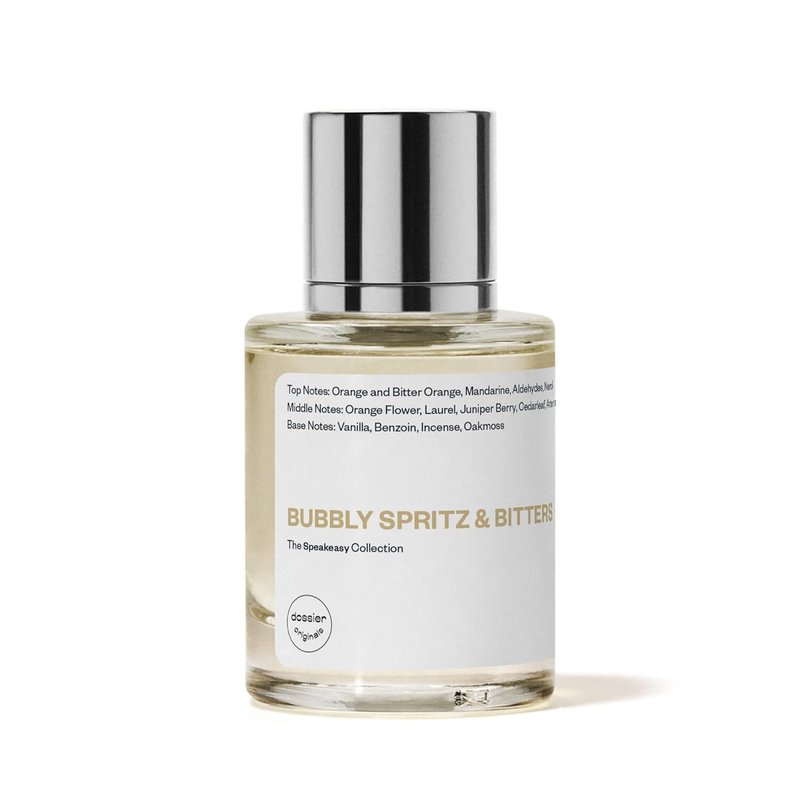 Dossier - Originals - Bubbly Spritz & Bitters - Eau de Parfum - Long-Lasting Sparkling Citrus Fragrance - Unisex - 1.7 fl oz (50ml)