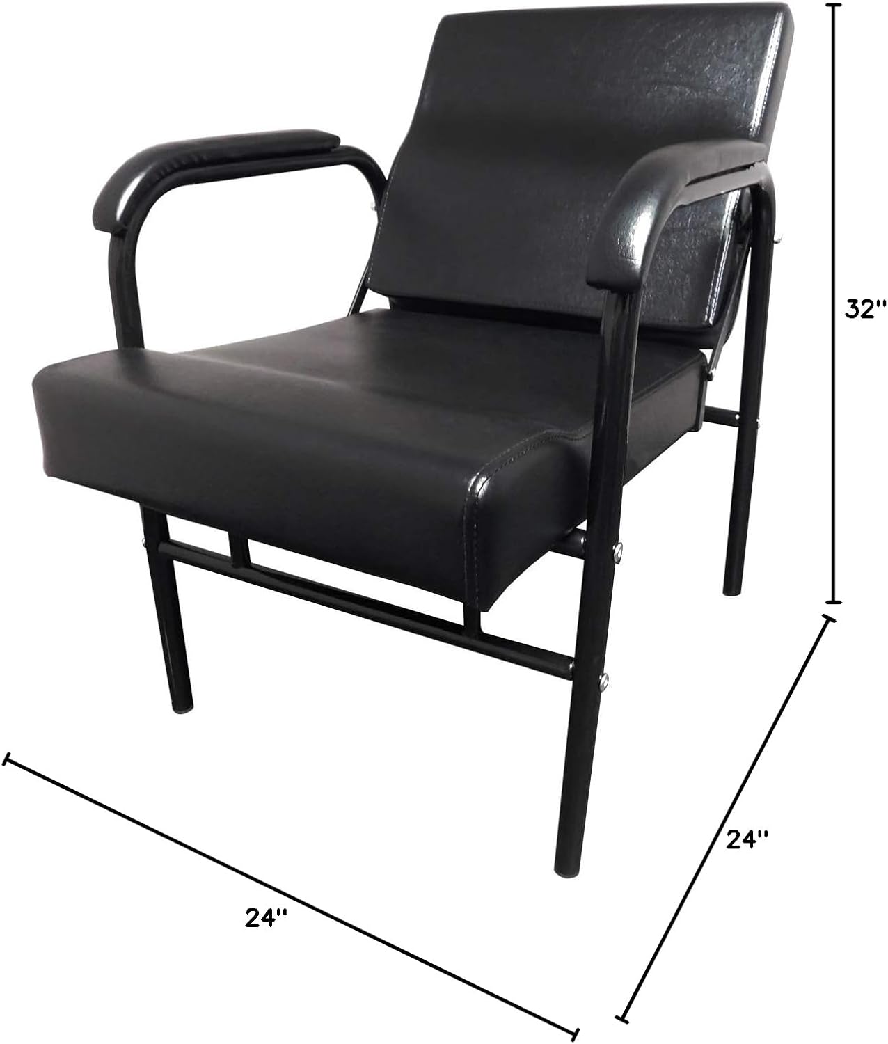 Skiennix Shampoo Chair - Auto Recline Barber Styling Chair for Salon & Spa | TLC-216A