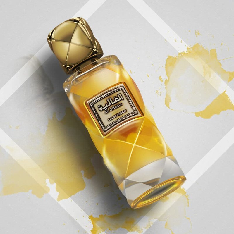 Rasasi Al Ghalia Tawleefa - Eau de Parfum 100ml (3.40 Oz) Premium Arabian Perfume For Women & Men - Long-Lasting Fragrance With Saffron, Musk & Woody Notes - Elegant & Captivating Unisex Perfume