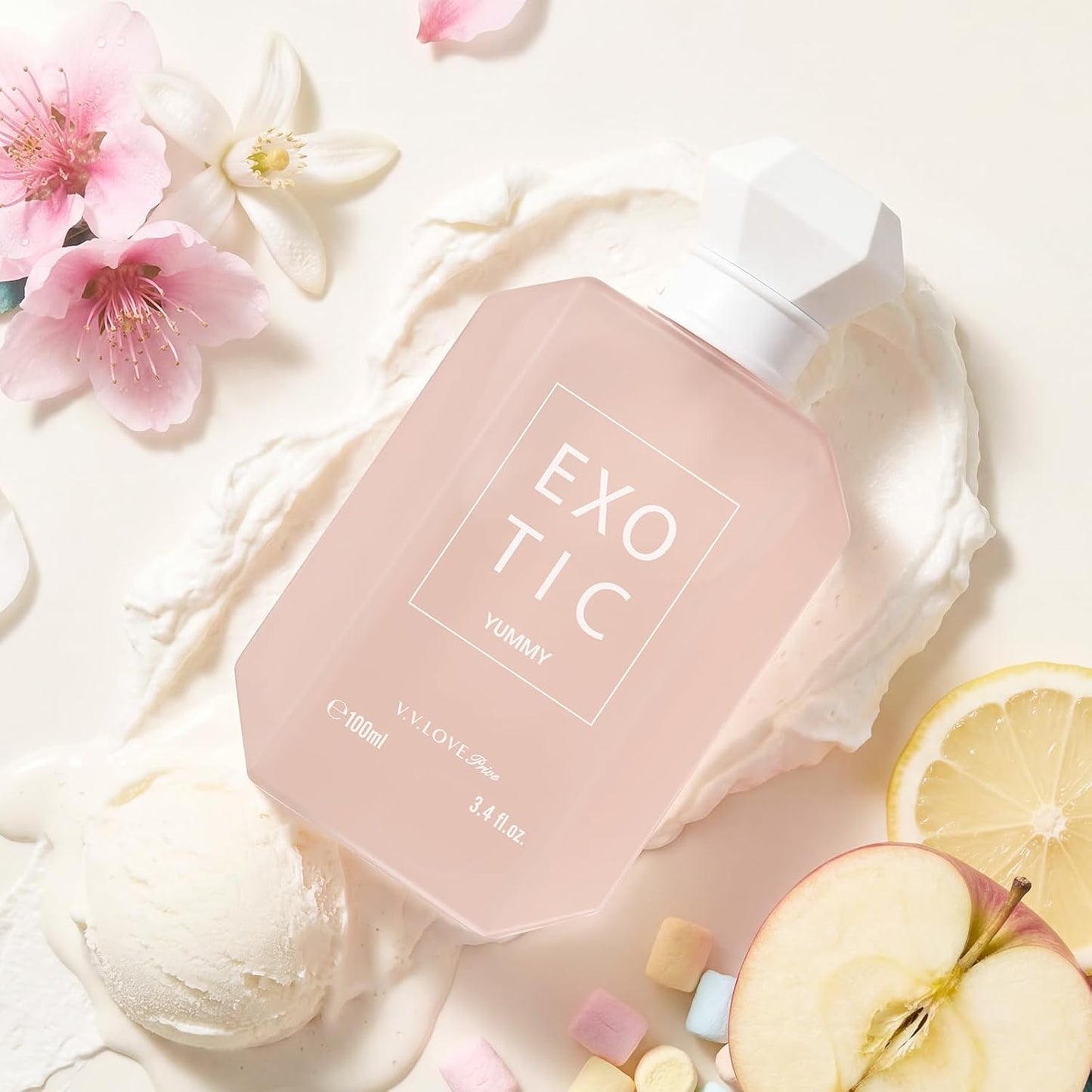 YUMMY Eau de Parfum - Sweet and Warm Marshmallow Scent with Vanilla and Sugary Notes Luxurious Perfume for Women 3.4 oz/100 ml