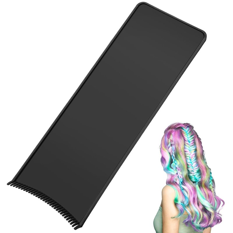 Skiennix Balayage Highlighting Board - Professional Hair Coloring Paddle with Teeth | Black