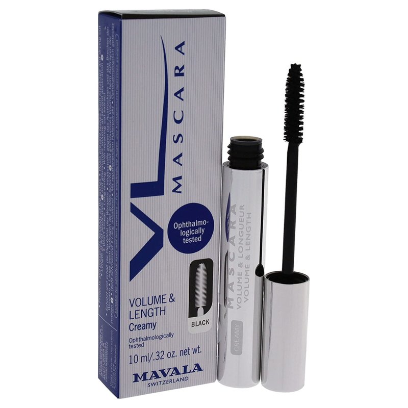 Mavala Mascara - Volume & Length Formula for Lush Lashes - Black, 0.32 Ounce