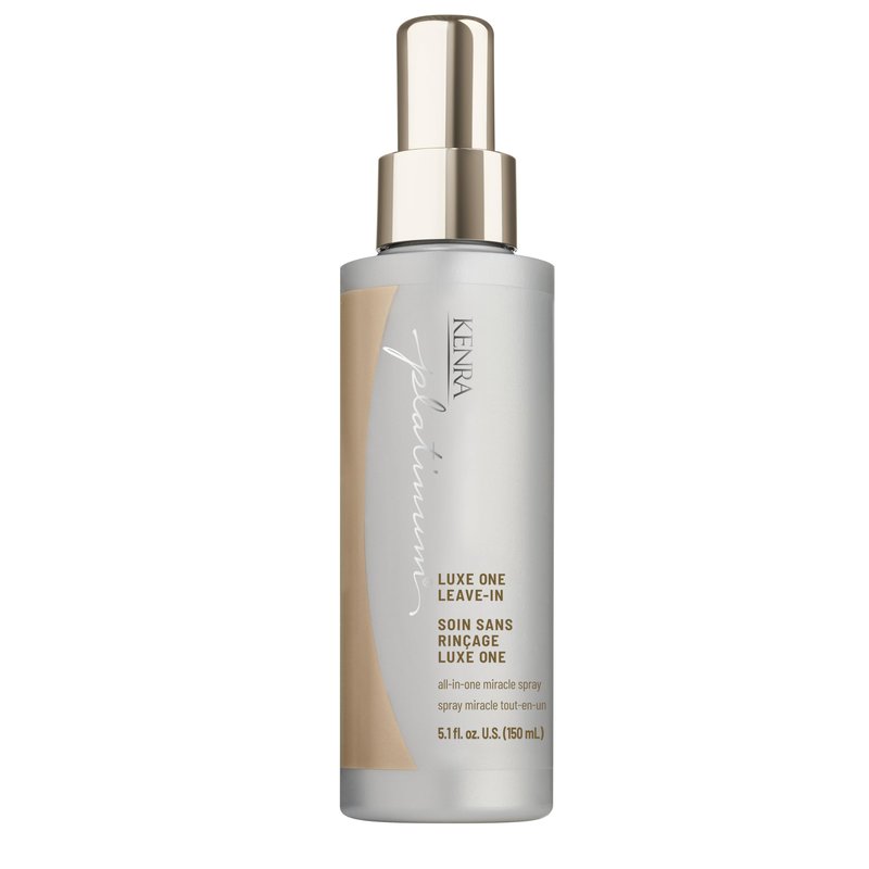 Kenra Professional Platinum Luxe One Leave-In | All-In One Miracle Spray | Hydrates, Smooths and Softens | Controls Frizz & Resists Humidity | Heat Protection | 5 fl. Oz