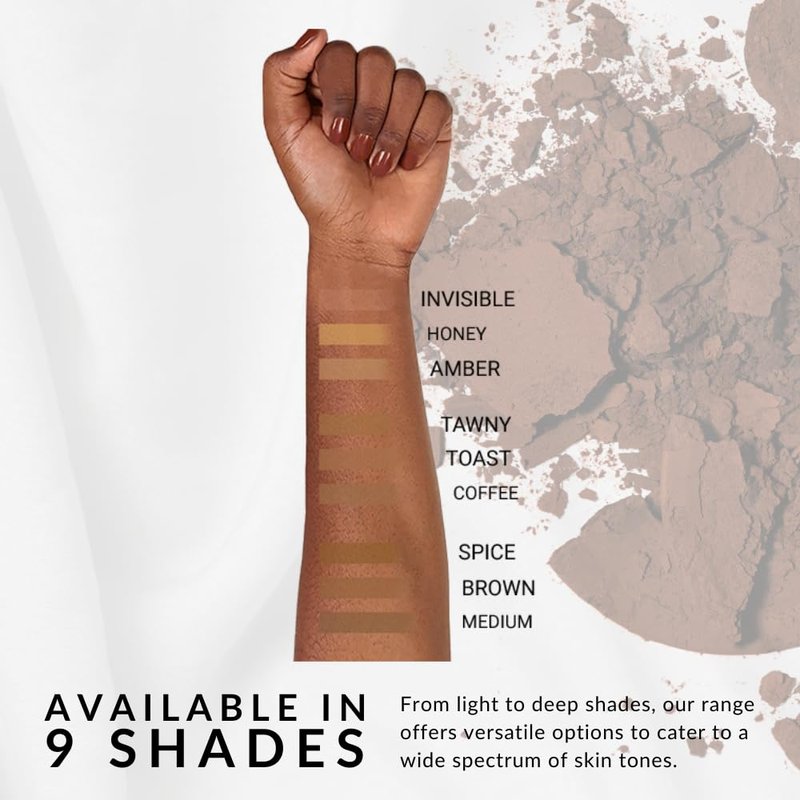 Flori Roberts Luxury Oil Blotting Pressed Powder - Long Lasting Shine Control for Flawless Complexion