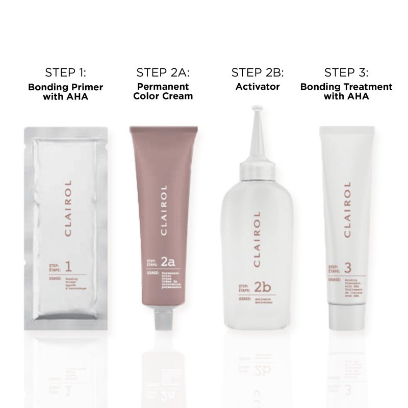 Clairol ColorStrong Permanent Hair Dye, Ammonia‑Free, PPD‑Free, 100% Gray Coverage with Bonding System, 2.8 Blue Black - Desert Nights Hair Color, Pack of 1