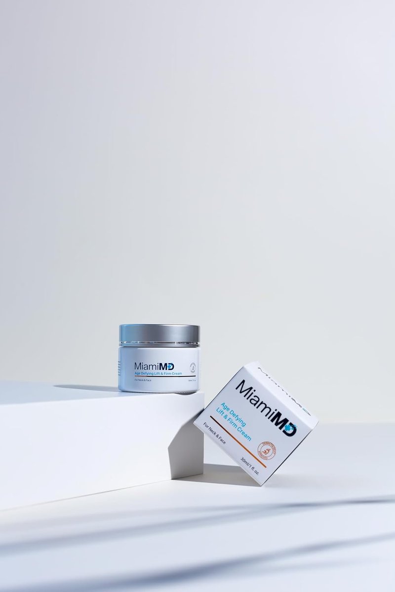 MiamiMD Age-Defying Face Cream - Lifting & Firming Anti-Aging Moisturizer for Smooth, Radiant Skin | 1.7oz