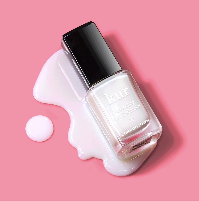 Nail Concealer & Gel Genius Top Coat Duo - Brighten & Illuminate Nails | Chip-Resistant Finish, 2-Piece Set, 0.4 Fl Oz