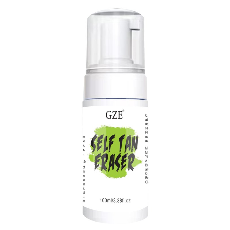 GZE Self Tan Eraser Mousse - Gentle Self Tanner Remover & Corrector, 100ml