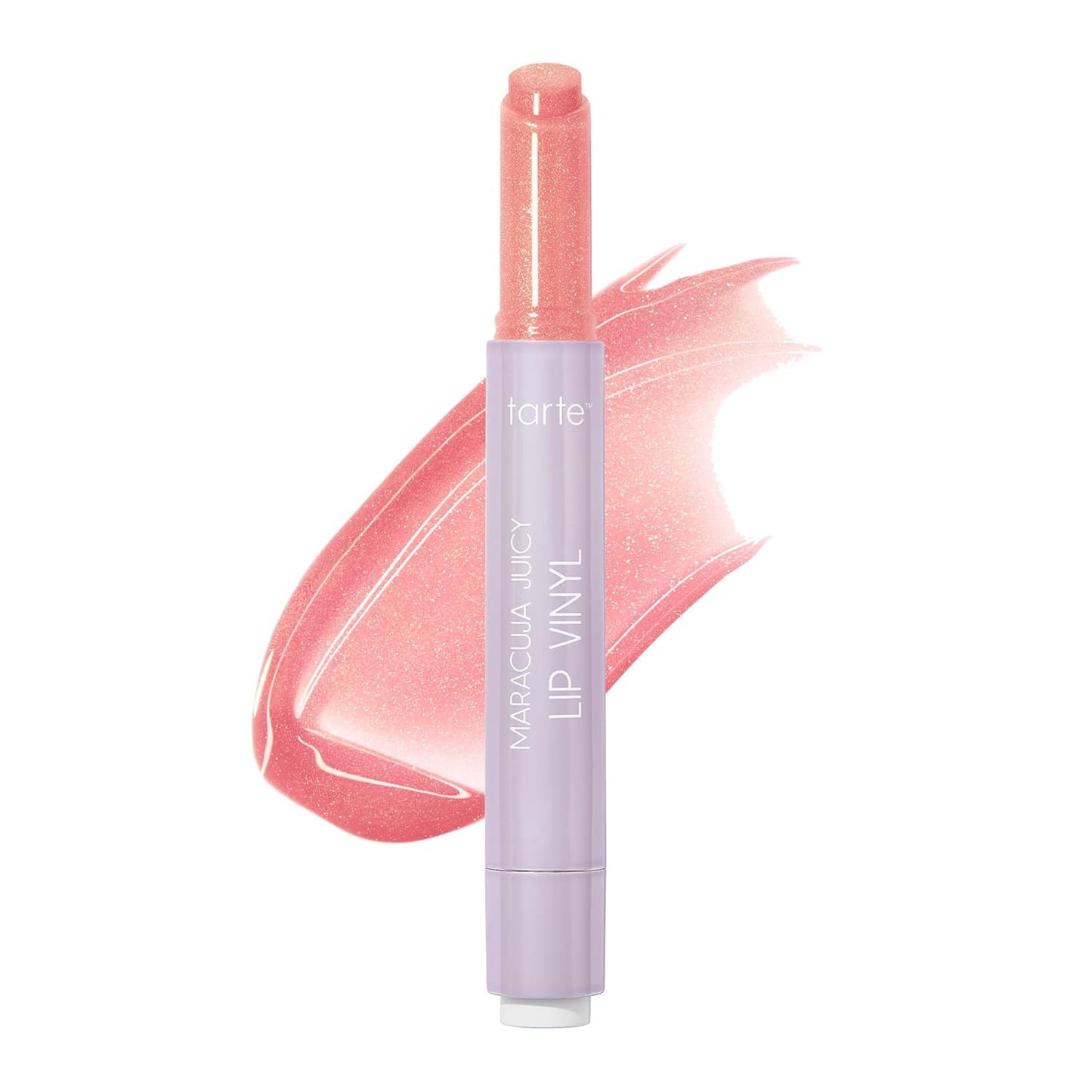 Tarte Maracuja Juicy Lip Vinyl Gloss - Hydrating, Volumizing Balm with Hyaluronic Acid & Vitamin E for Fuller Lips