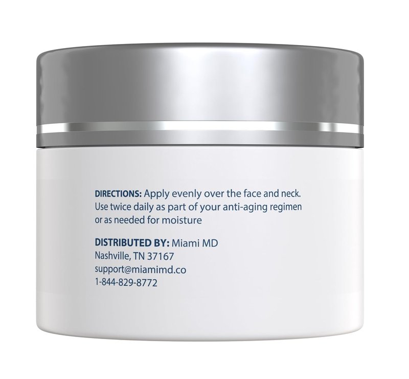 MiamiMD Age-Defying Face Cream - Lifting & Firming Anti-Aging Moisturizer for Smooth, Radiant Skin | 1.7oz