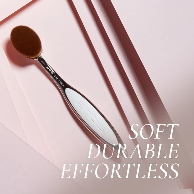 Artis Elite Oval 6 Brush - Luxury Synthetic Makeup Brush for Flawless Foundation & Skincare | Ideal for Liquids, Powders, Creams