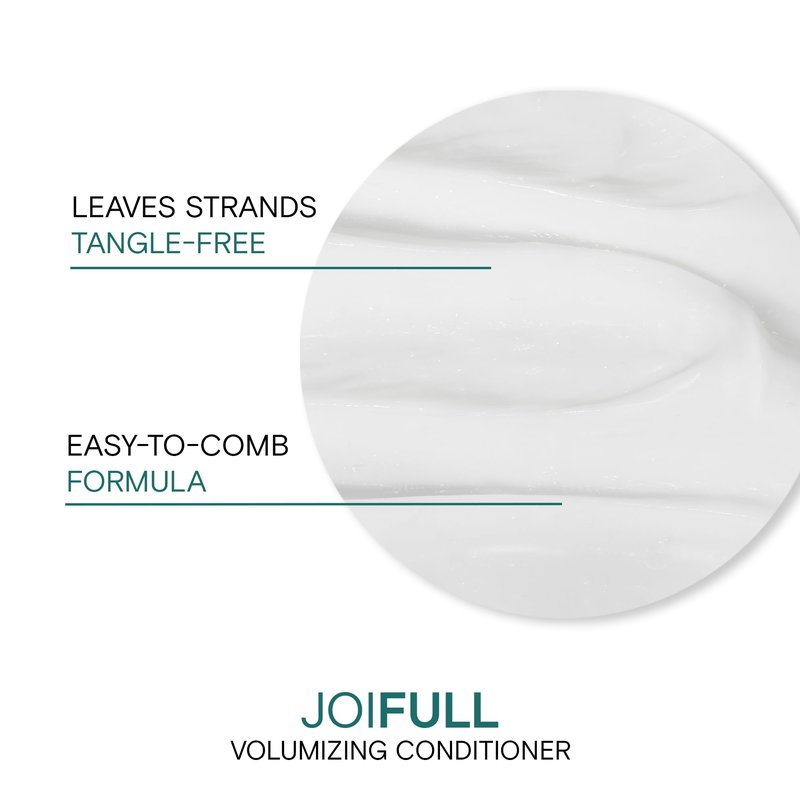 Joico JoiFULL Volumizing Conditioner | For Fine, Thin Hair | Add Instant Body | Long-Lasting Fullness | For Thicker Bouncier Hair | Boost Shine | With Lotus Flower & Bamboo Extract | 33.8 Fl Oz