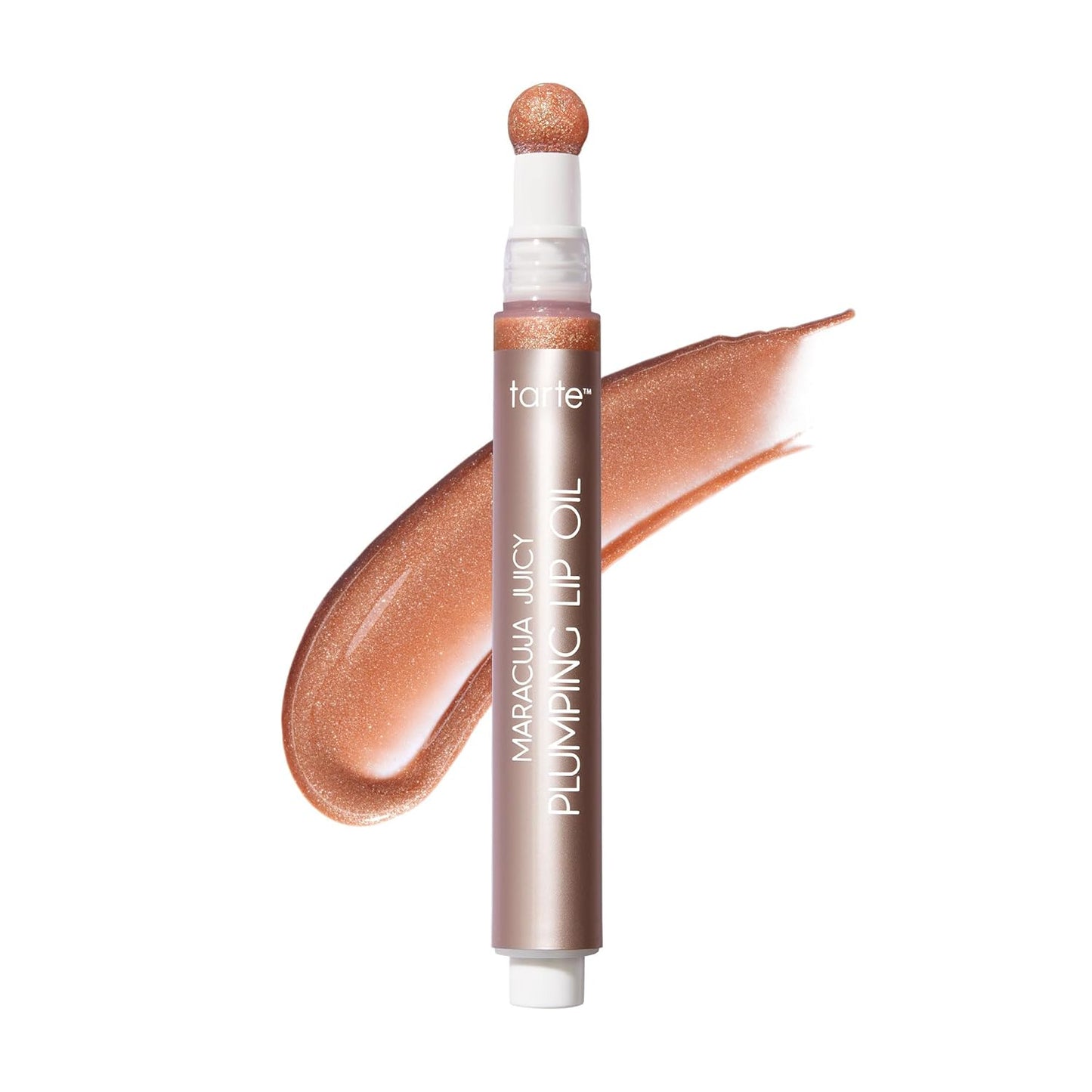 Tarte Maracuja Juicy Plumping Lip Oil - Hydrating Lip Plumper with Hyaluronic Acid & Vitamin E | Vegan & Cruelty-Free