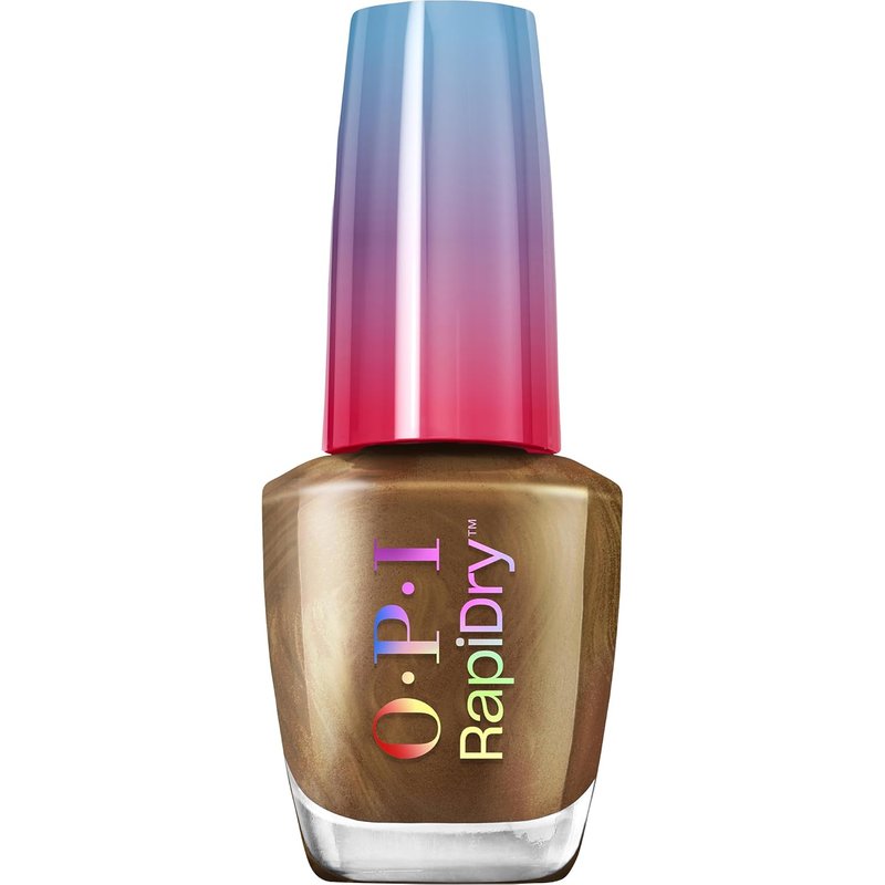 OPI RapiDry Quick Dry Nail Polish - Opaque Crème & Shimmer Winter Shades | Smudge-Proof & Fast Drying in 60 Seconds | Vegan Formula