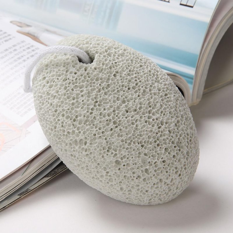 Natural Pumice Stone Set for Feet | Borogo Lava Callus Remover - Exfoliate Dead Skin, Heels & Elbows (2PCS)