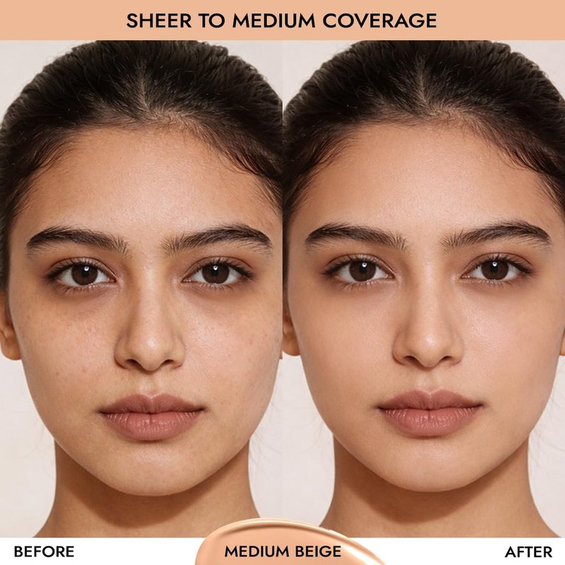 L.A. Girl Tinted Foundation, Medium Beige GLM757