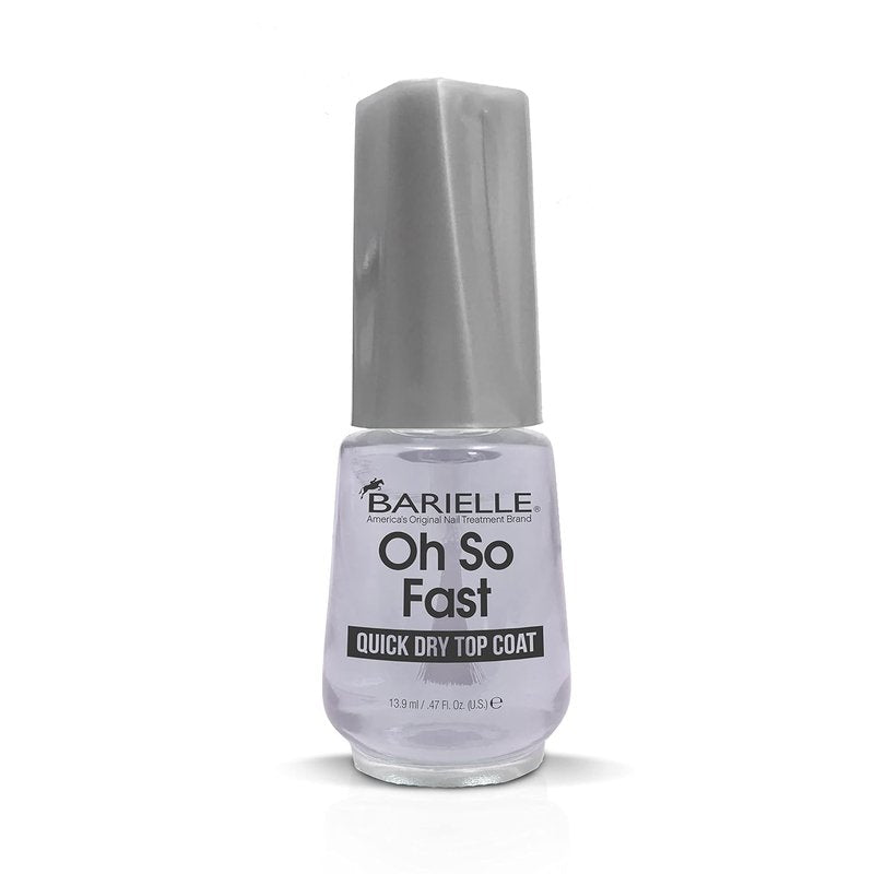 Barielle Oh So Fast Quick Dry Top Coat - Fast-Drying Nail Protection | 0.47 Ounces