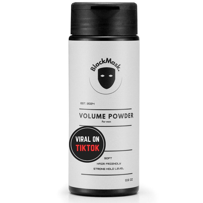 BlackMask Hair Texture Powder - Easy-to-Apply Styling Powder for Effortless Dry Hair Looks