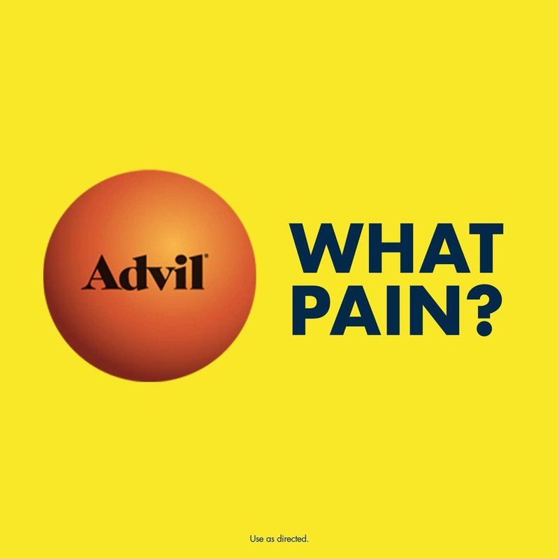 Advil 200 mg Tablets - Convenient Pocket Pack of 10 | Value Pack of 6 for Pain Relief