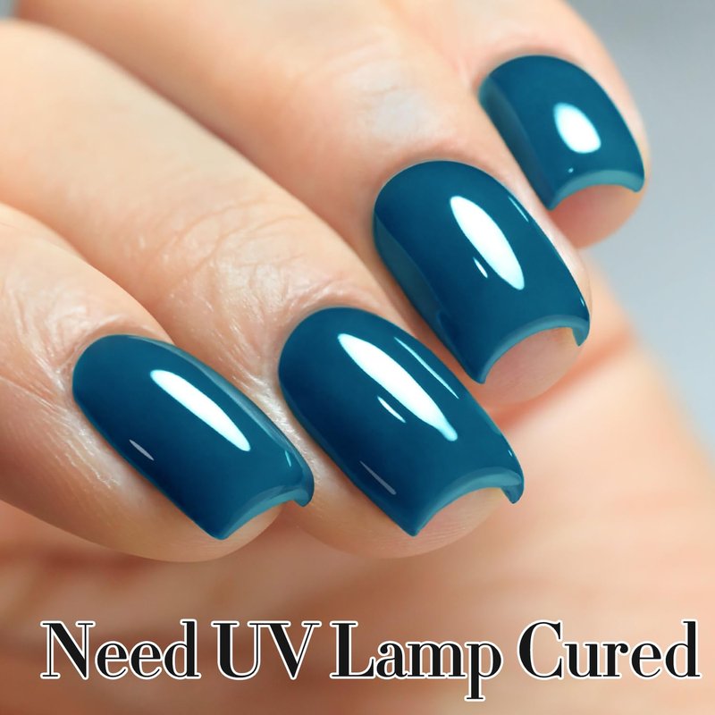 Double Rhythm Gel Polish - Pure Sheer Soak Off for Art Manicure | 15ML Blue (A1458) - DIY at Home