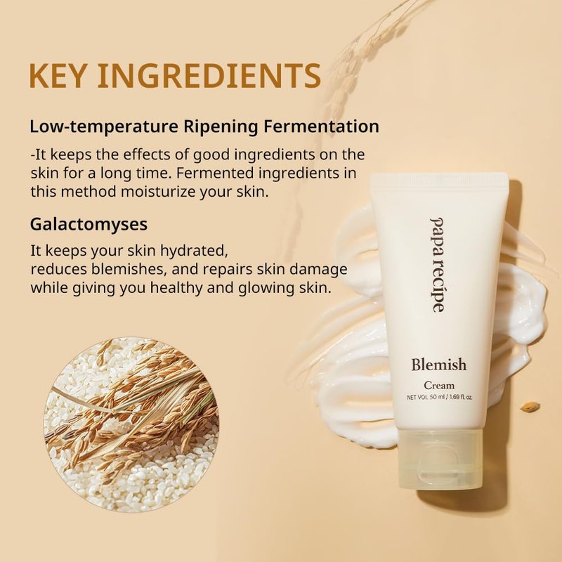 Papa Recipe Skin Balancing Cream(1.69 oz/50ml) - GFF, Niacinamide & Panthenol Face Moisturizer Cream, Skin Tone & Texture Care, Hydrating & Soothing Facial Cream, Korean Skin Care, All Skin Types