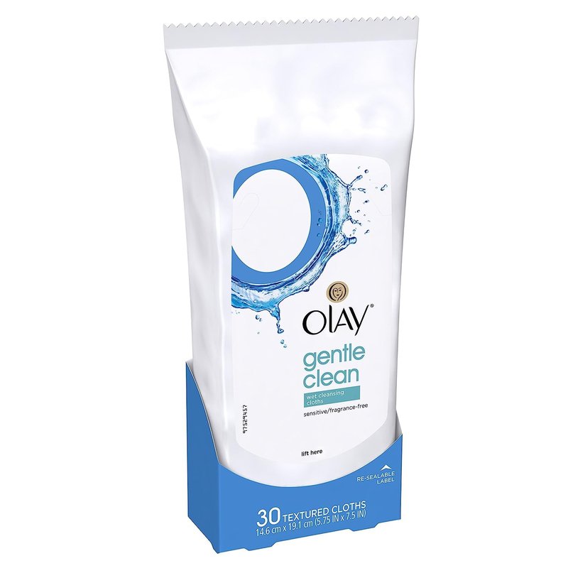 Olay Cleanse Gentle Facial Cloths, Fragrance Free, 30 count