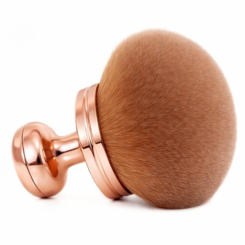 GOERTI Extra Large Self Tanner Brush, Body Makeup & Legs Bronzing Brush — Ultra-Dense Kabuki Foundation Brush for Tanning Mousse, Bronzer,Body Foundation & Glow Cream | Streak-Free Face Body Blending