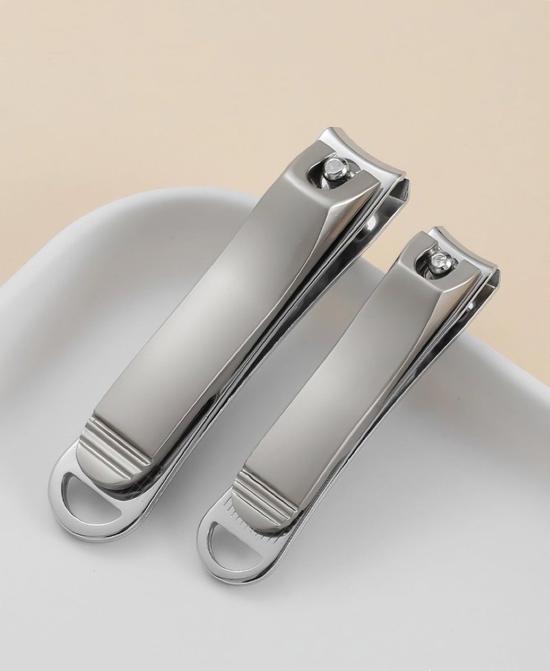 BMAGFSC Nail Clipper Set, Durable Finger Nail Clipper and Toe Nail Clipper for Men and Women (Brown)