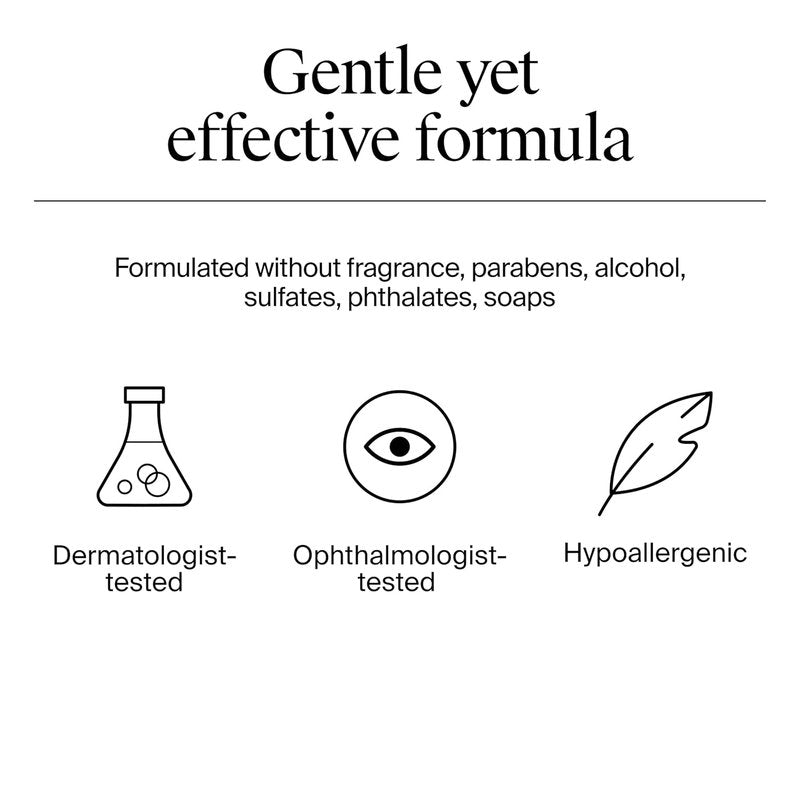 Neutrogena Gentle Facial Cleansing Wipes - Ultra-Soft Micellar Wipes for Sensitive Skin | Fragrance-Free, 25 Count