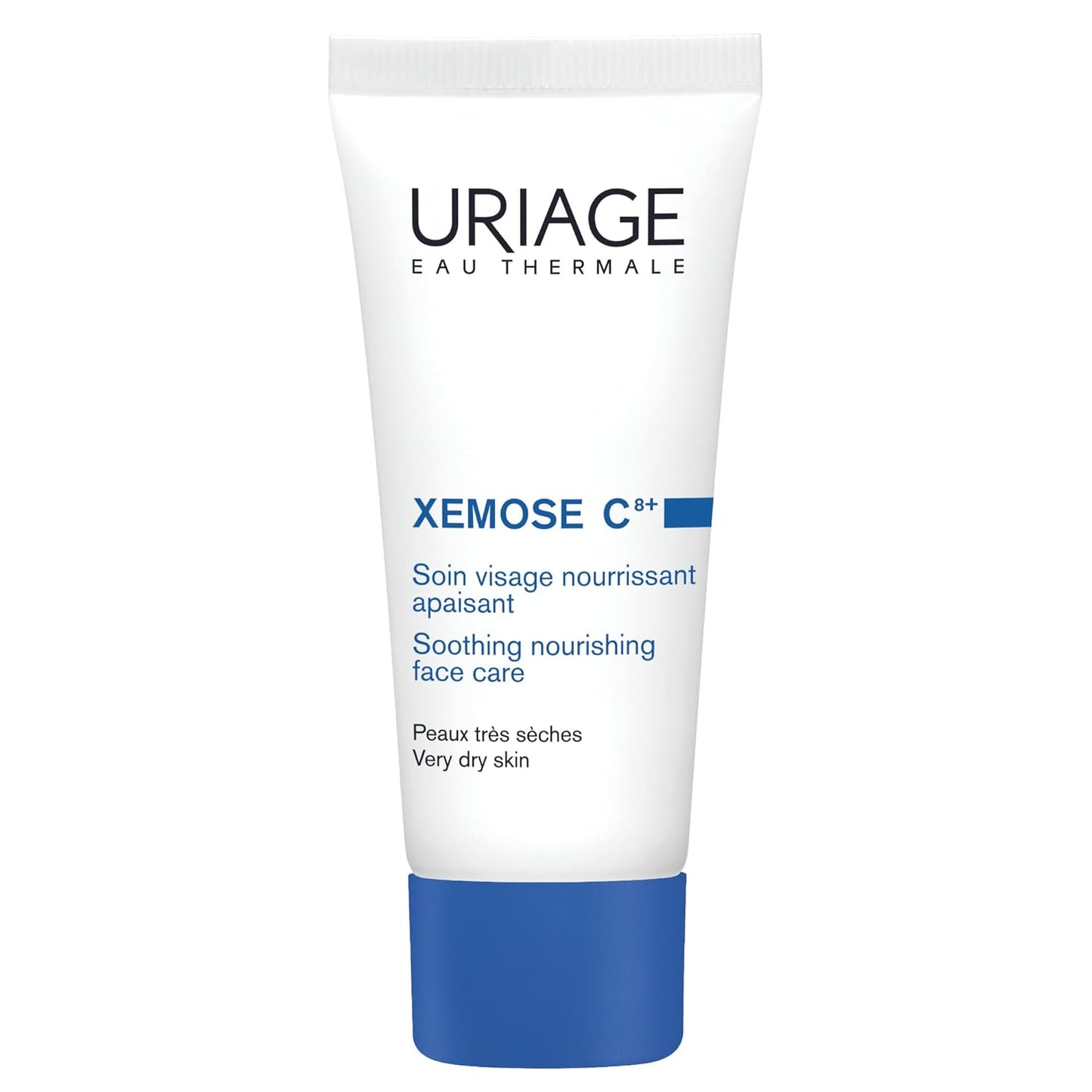 Uriage Xémose Face Cream - Soothing Moisturizer for Dry Skin with 10% Shea Butter | 24-Hour Hydration, Fragrance-Free, Non-Comedogenic