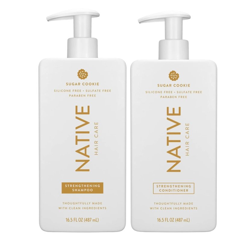 Native Shampoo & Conditioner Set - Limited Edition Sugar Cookie Scent | Nourishing & Moisturizing
