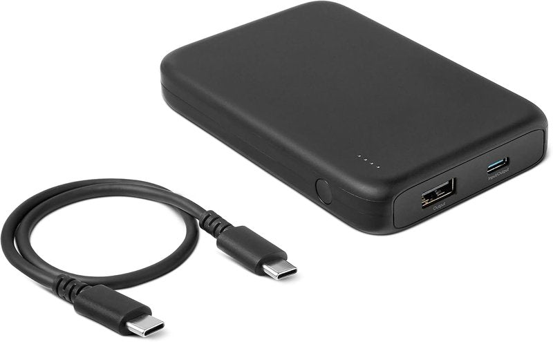 Portable Charger Power Bank - 10,000 mAh Slim Design with LED Display | Black