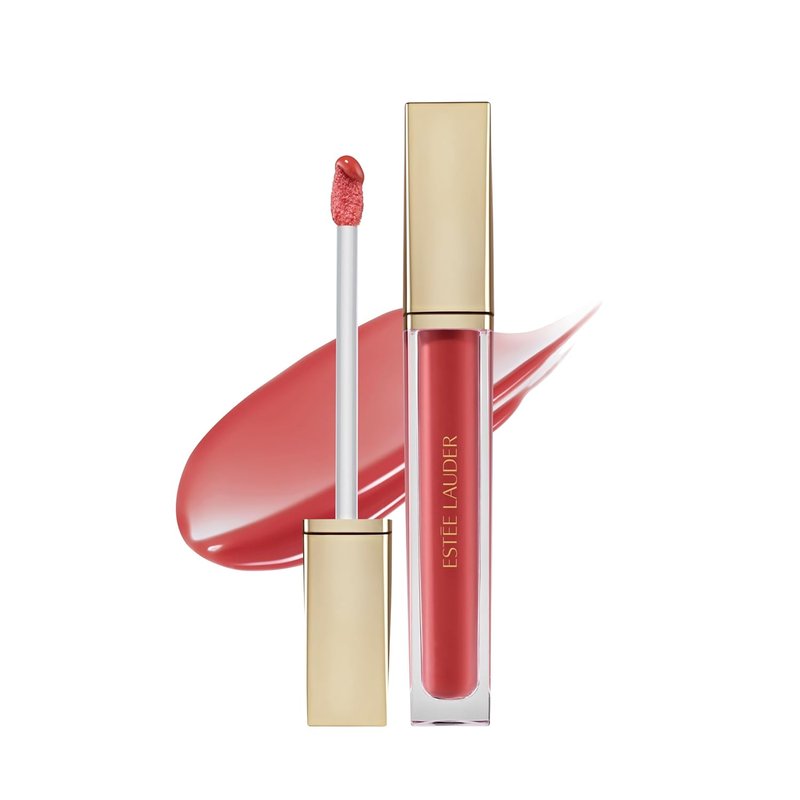 Estée Lauder Glossy Pout Lip Oil - Plumping Moisturizer with Hyaluronic Acid & Vitamin E | Sheer Tint