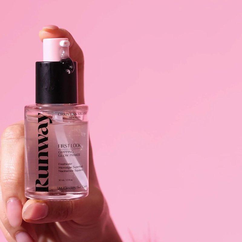 FIRST LOOK Gripping Glow Makeup Primer - Hydrating Serum with Niacinamide & Squalane - 30 ml / 1 fl oz