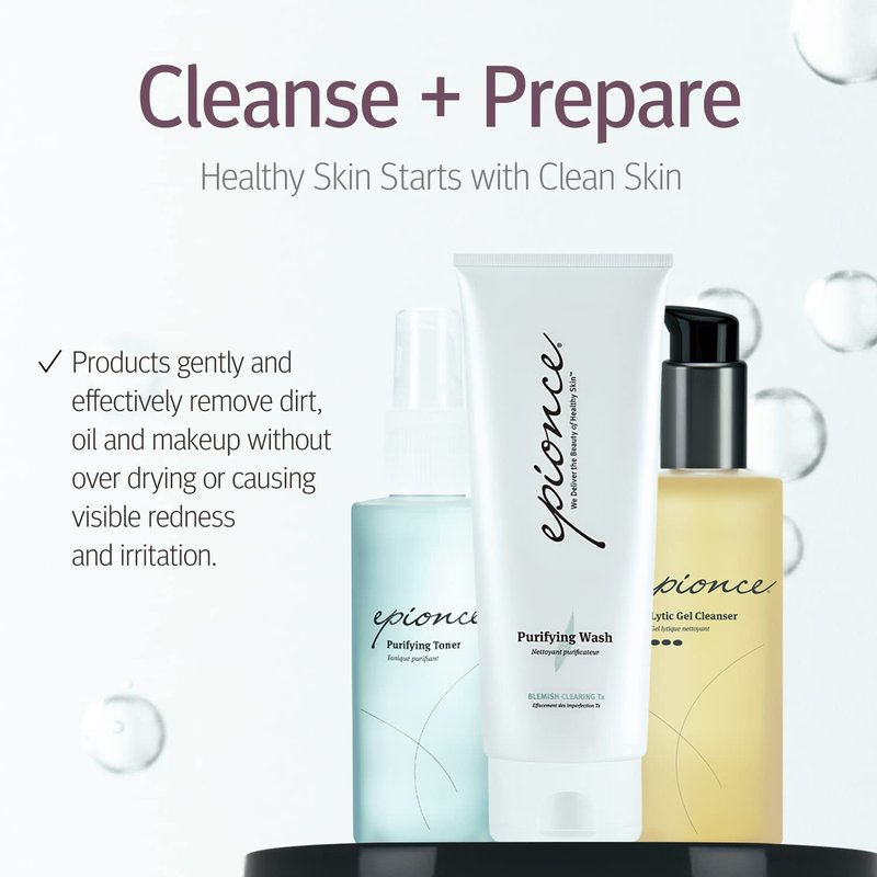 Epionce Gentle Foaming Cleanser - Hydrating Face Wash & Makeup Remover for Normal to Combination Skin