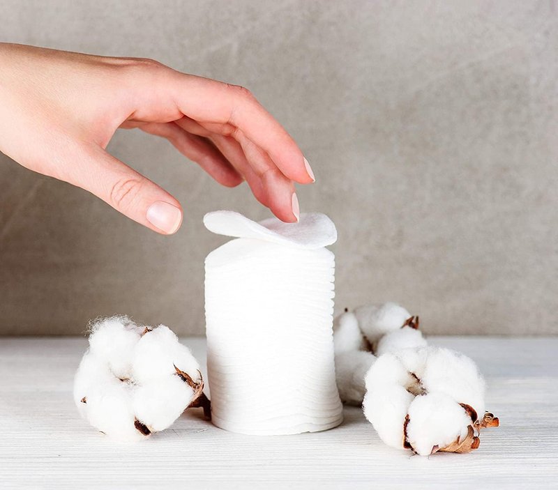 Organyc - 100% Certified Organic Cotton Rounds - Biodegradable & Chemical-Free for Sensitive Skin (420 Count)