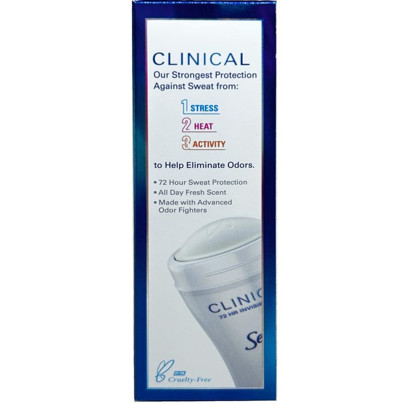 Secret Clinical Strength Invisible Solid Deodorant (1.6 oz., 3 pk.)