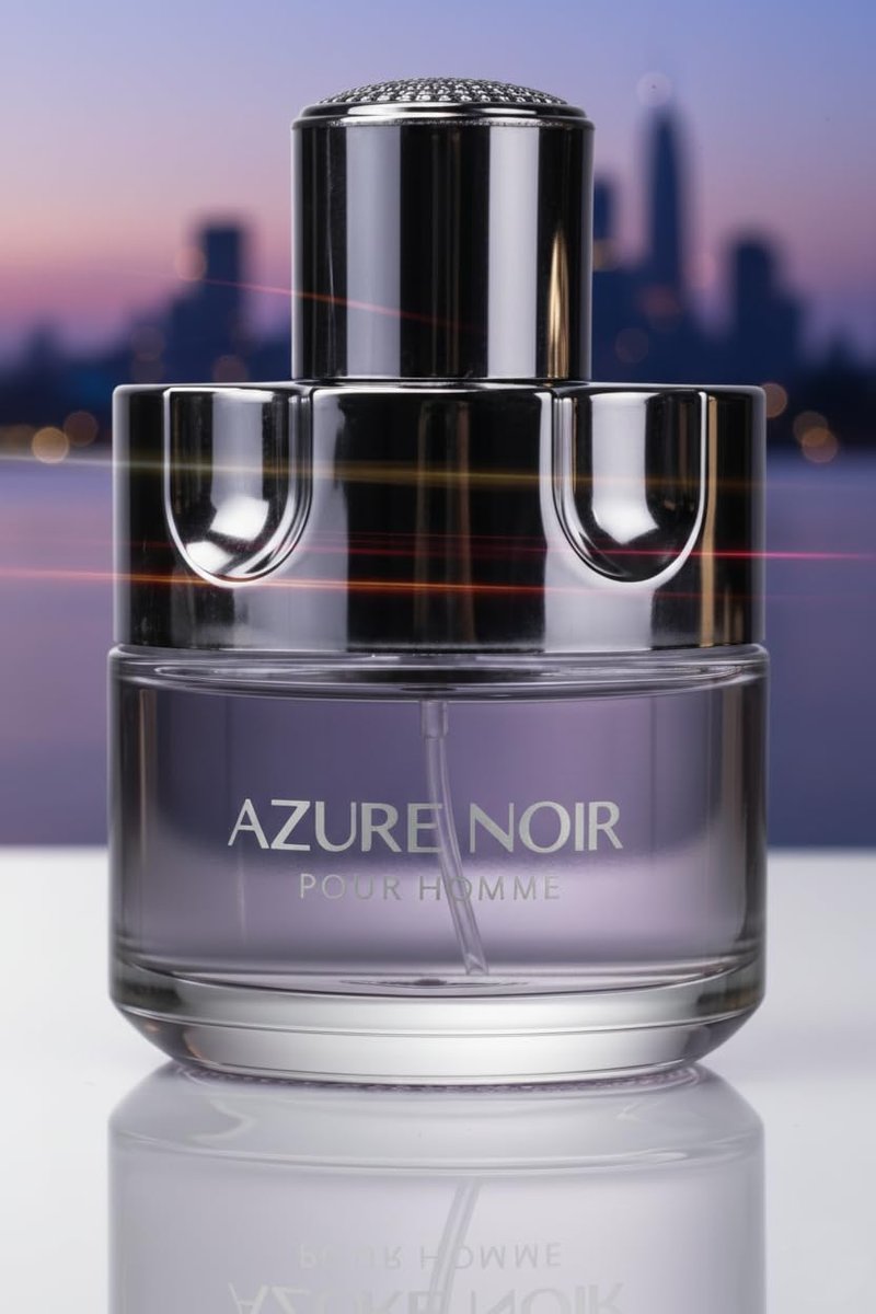 Azure Noir Cologne for Men - Long-Lasting Eau de Toilette Fragrance | 3.4oz/100ml Natural Spray