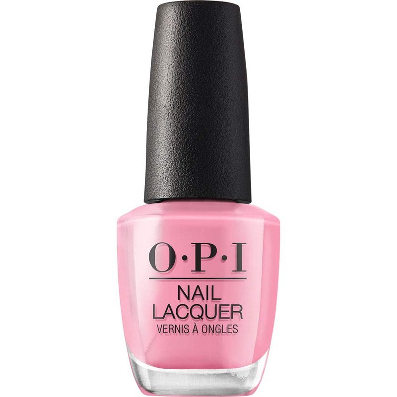 OPI Nail Lacquer Lima Tell You About This Color! | Opaque Soft Pink Crème Chip Resistant Nail Polish | Peru Collection