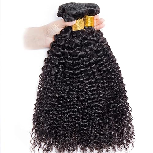 Human Hair Bundles Water Wave Bundles Natural Black Color 12 14 16 Inch Brazilian Unprocessed Virgin Hair Wet And Wavy Human Hair Extensions