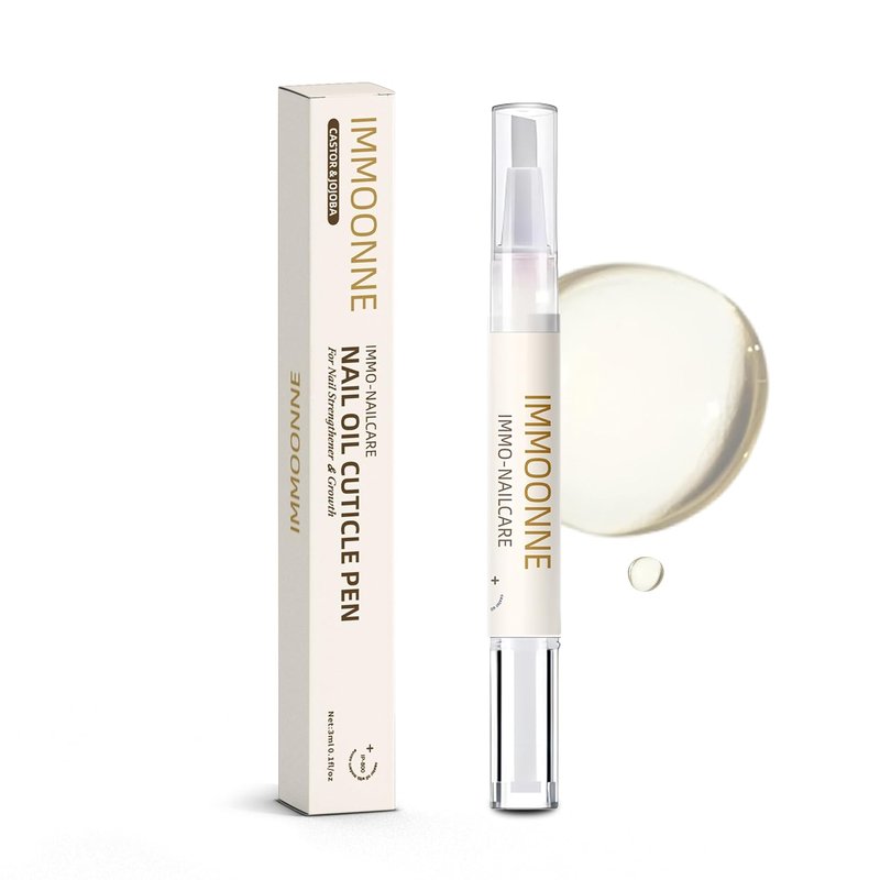 Ozonated Oil Nail Care Pen - Natural Plant-Based Cuticle Oil for Nail Growth & Strength | 3ML/0.1 Fl Oz